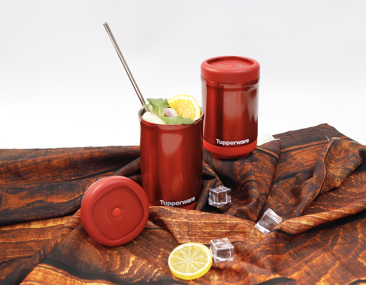 Bộ hộp giữ nhiệt Stacking Thermal Tupperware Chính Hãng