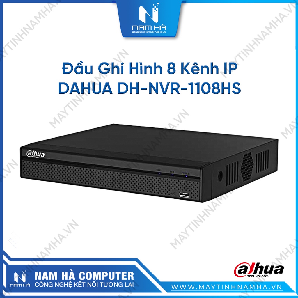 Đầu ghi hình 8 kênh ip dahua dhi nvr 1108hs 1104hs s3/h chính hãng - bảo hành 24 tháng