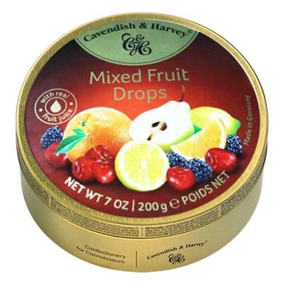 KẸO TRÁI CÂY CAVENDISH HARVEY - MIXED FRUIT ĐỎ 200g