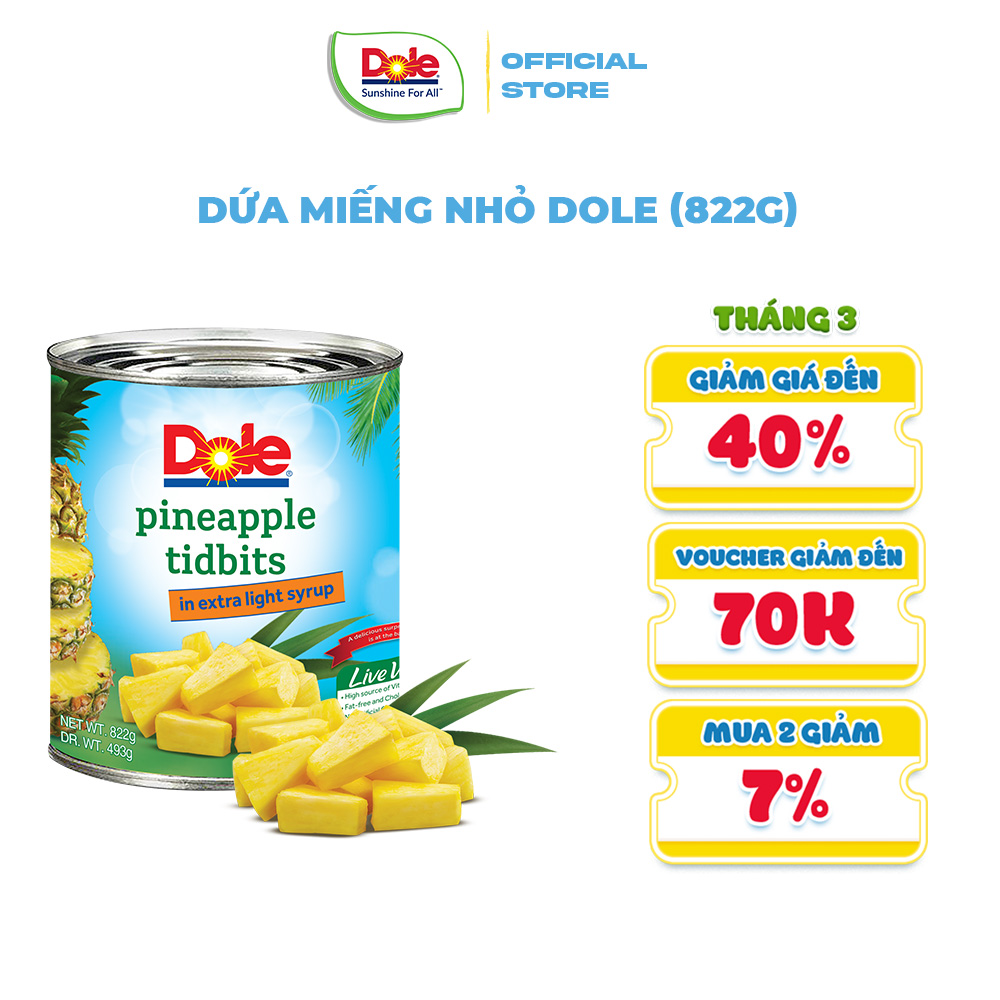 Dứa Miếng Nhỏ Dole
