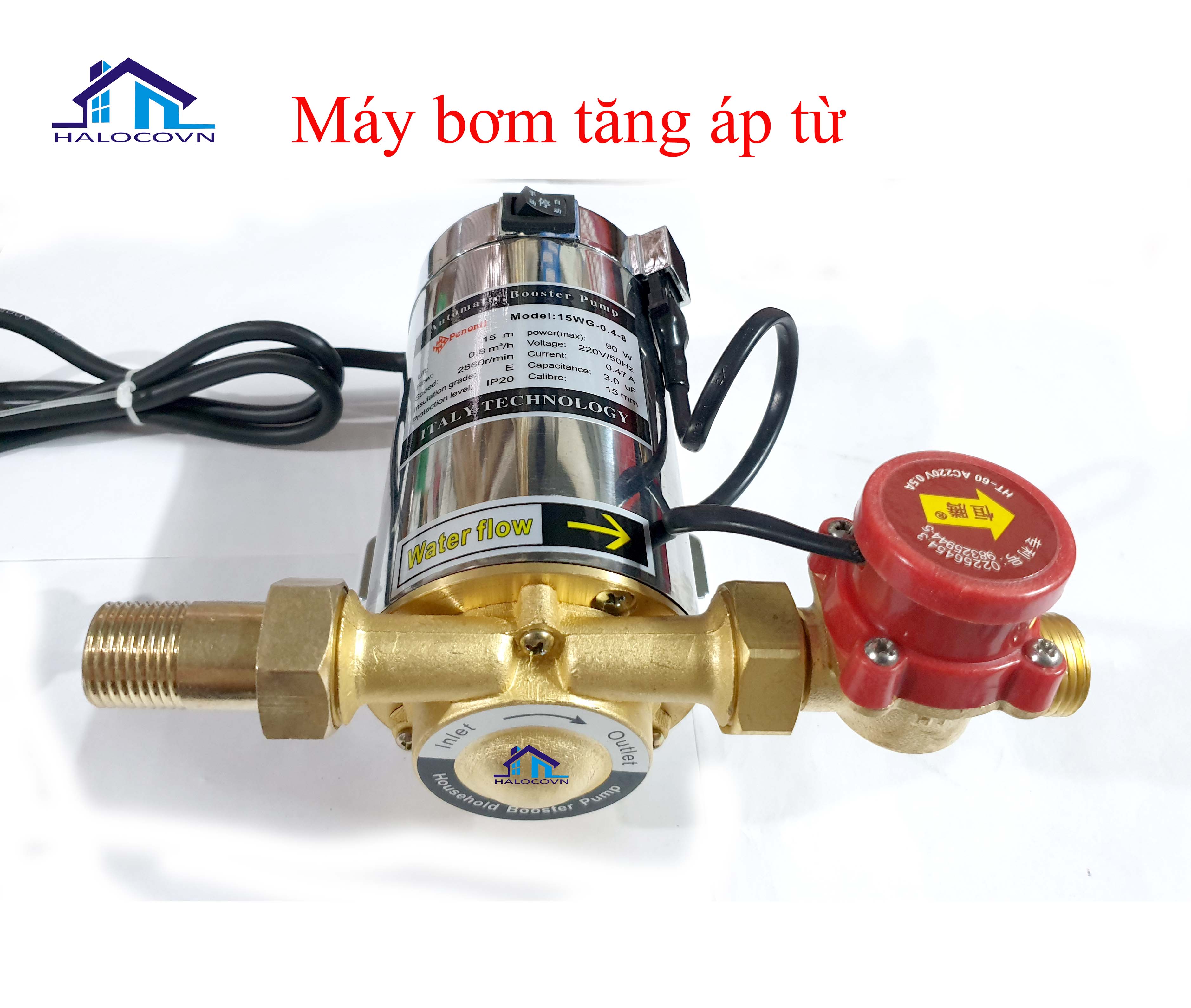 Máy bơm tăng áp từ tự động Penronil 100W
