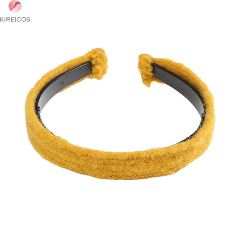 [HCM]Băng đô Bờm tóc cài tóc Đi dạo vải len Siêu Xinh Hot trend Hàn Quốc - kireicos