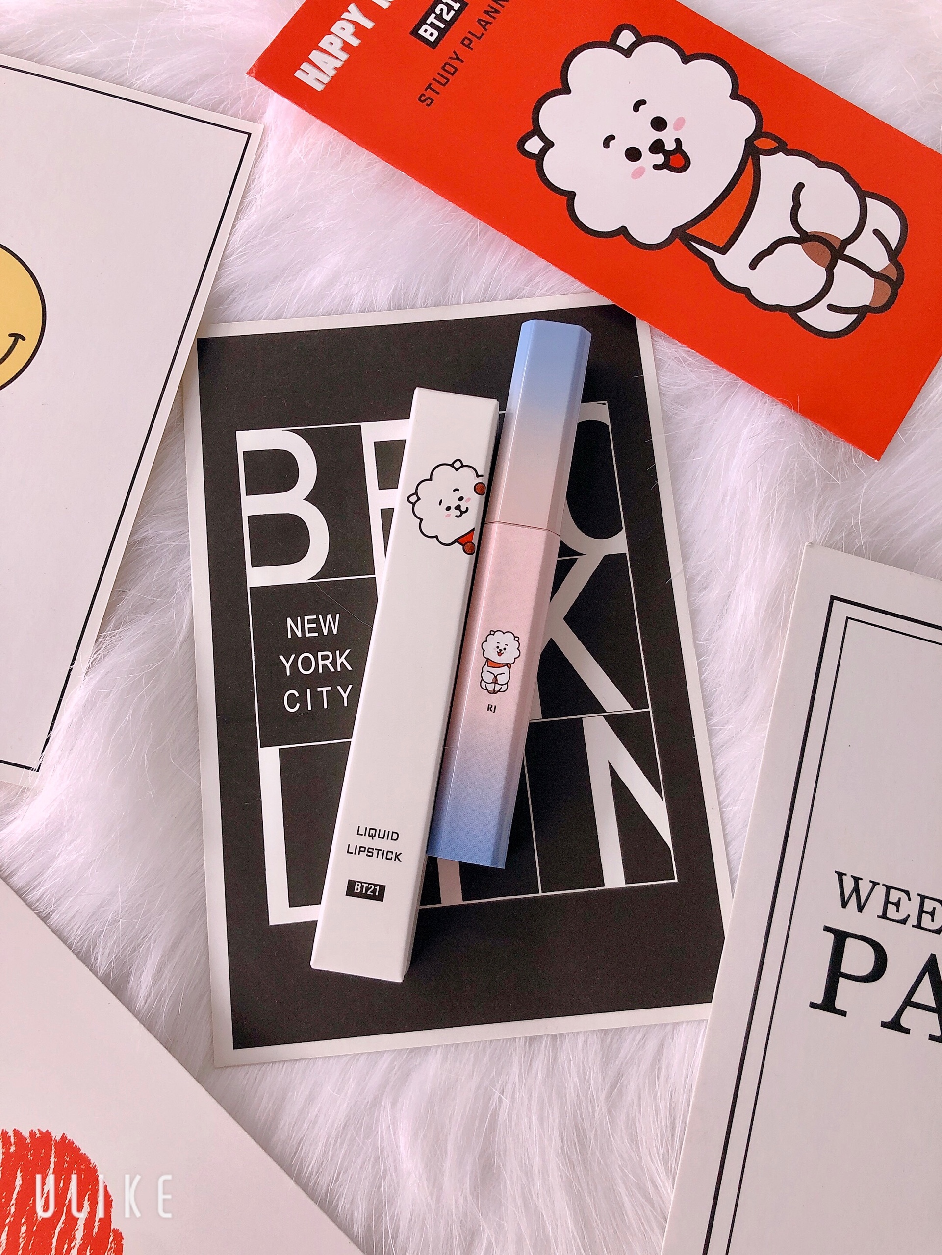 Son RJ BT21 Handmade xinh xắn chất lượng
