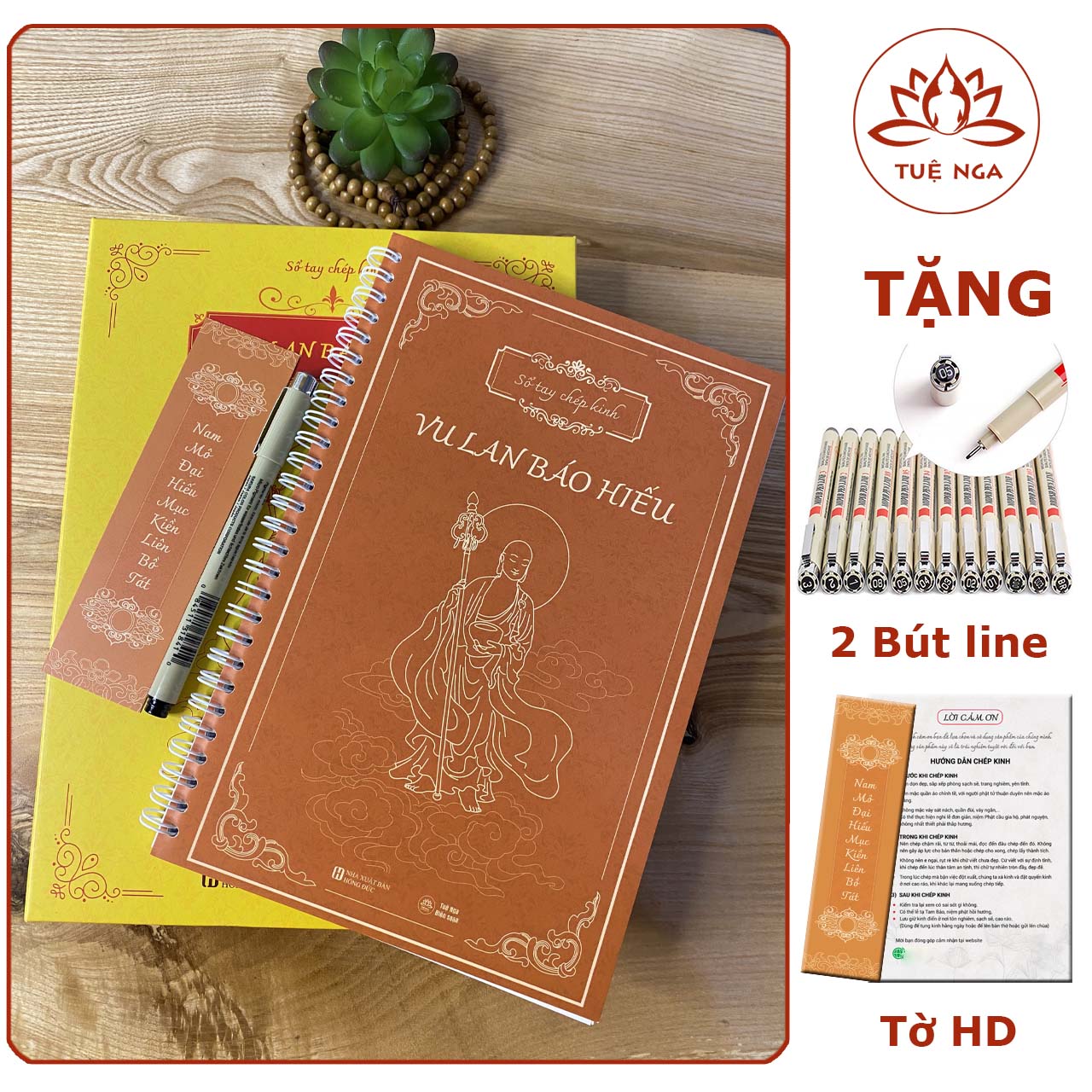 Sổ tay chép kinh vu lan báo hiếu - tuệ nga