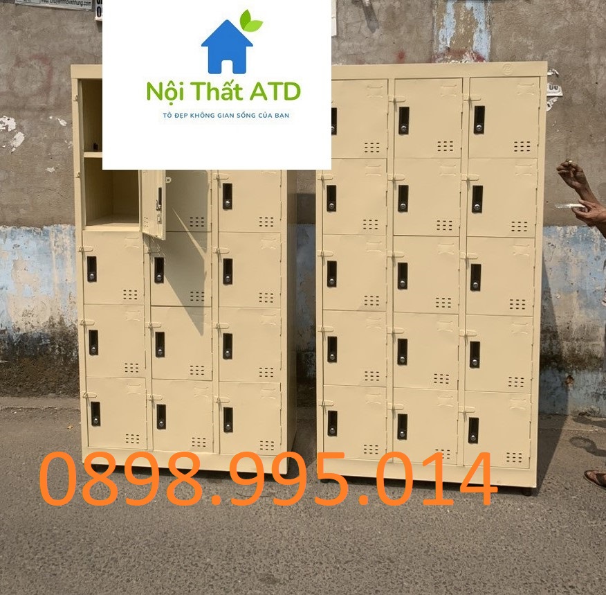 Tủ sắt hồ sơ locker 4 6 8 9 10 15 ngăn giá rẻ đựng đồ văn phòng -Tủ locker tủ hồ sơ đựng tài liệu có khóa an toàn HCM BD