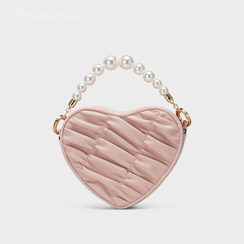 Charles and keith ck2-50701221 túi messenger xách tay ladies love pearl