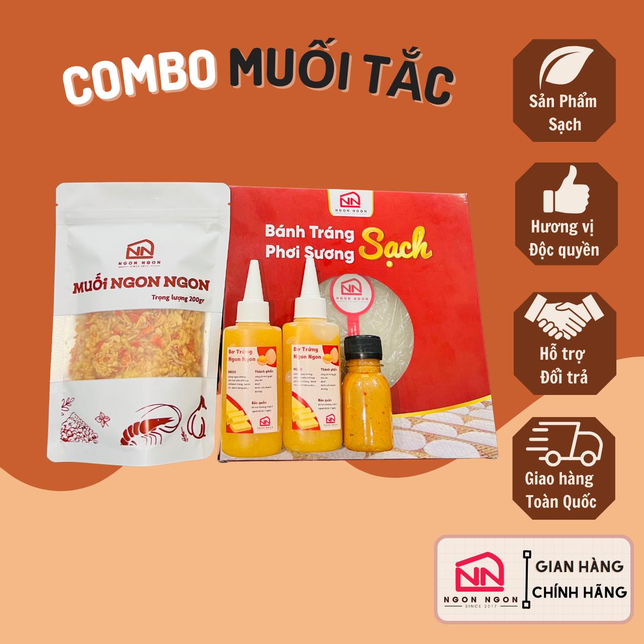 Combo bánh tráng phơi sương siêu bơ + sốt tắc
