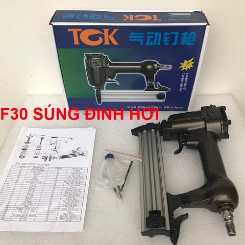 Máy bắn đinh thằng tok f30-súng bắn đinh gim dùng hơi f30