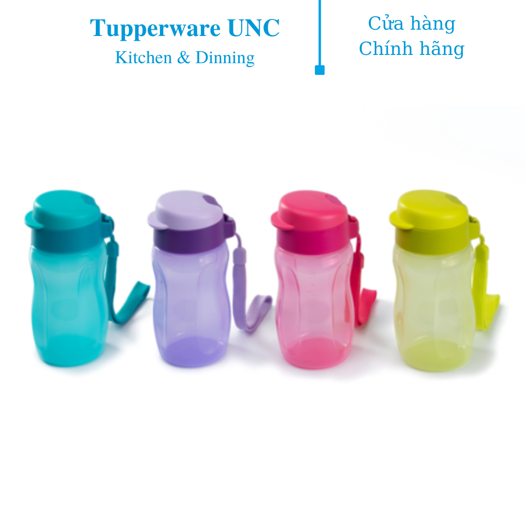 Bình nước tupperware eco bottle gen ii 310ml - màu mới