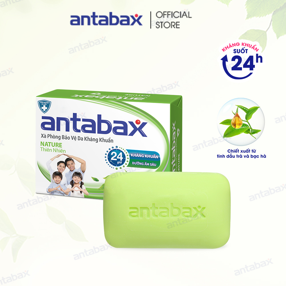 [HCM]Xà Phòng Bảo Vệ Da Kháng Khuẩn Nature Thiên Nhiên 85g