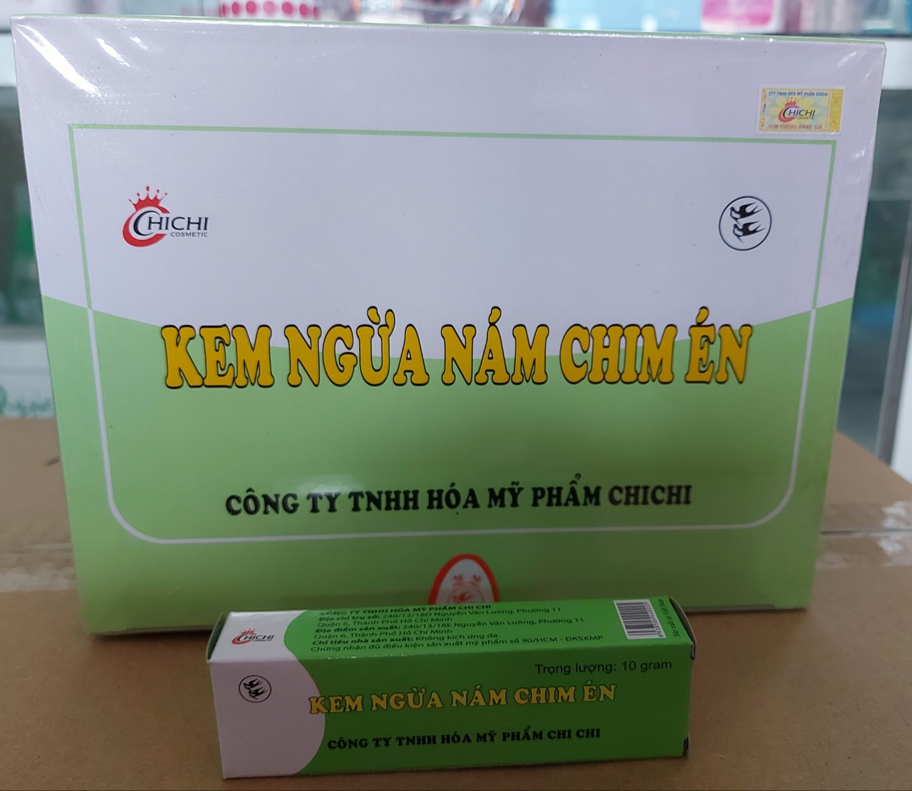 sỉ 10 hộp kem ngừa nám chim én loại 1