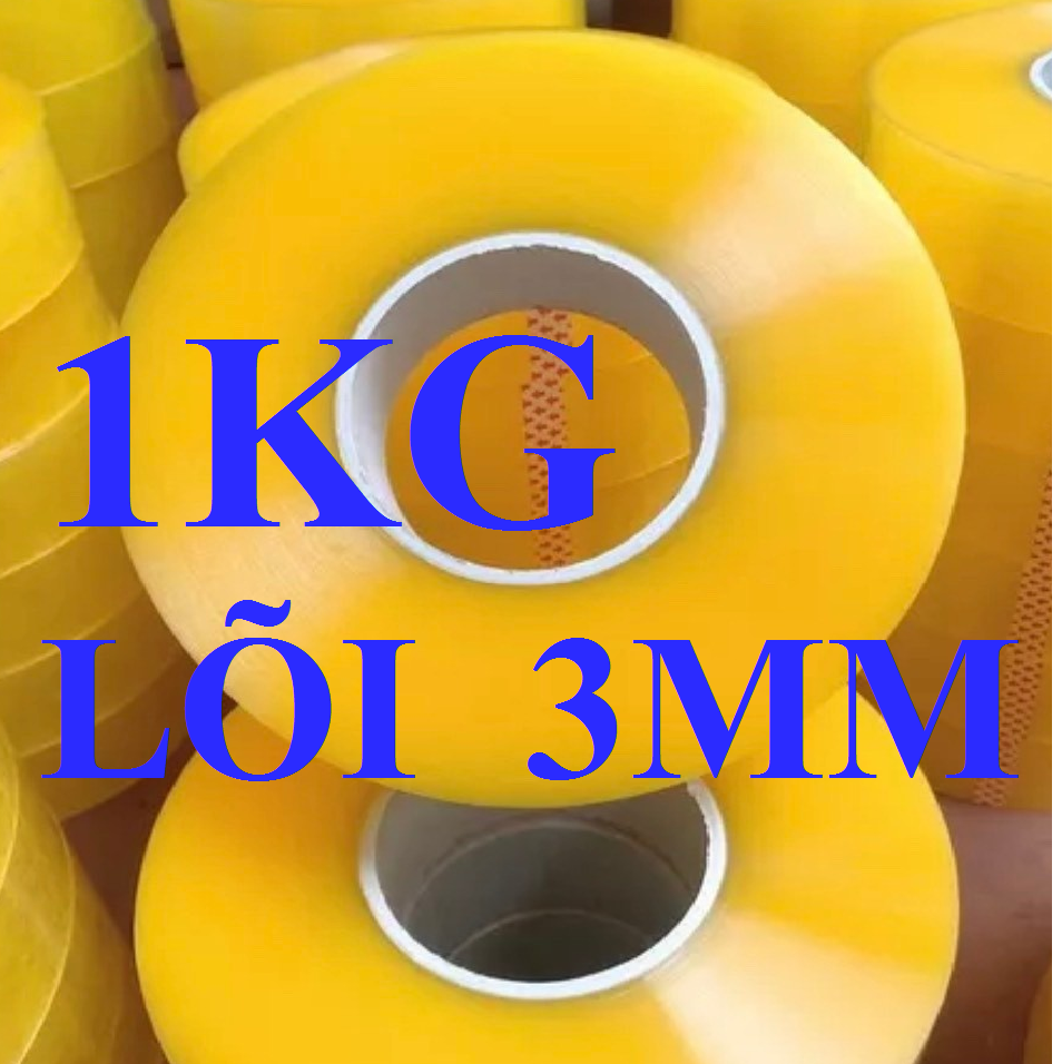 Băng dính loại 1kg lõi mỏng 3mm