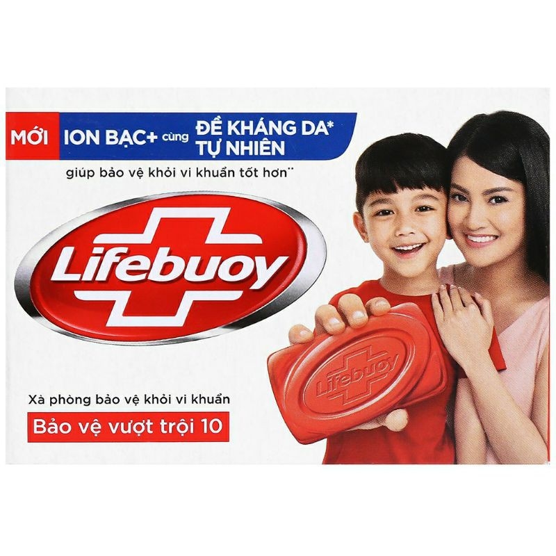Combo 5 bánh xà bông rửa tay lifebuoy diệt khuẩn
