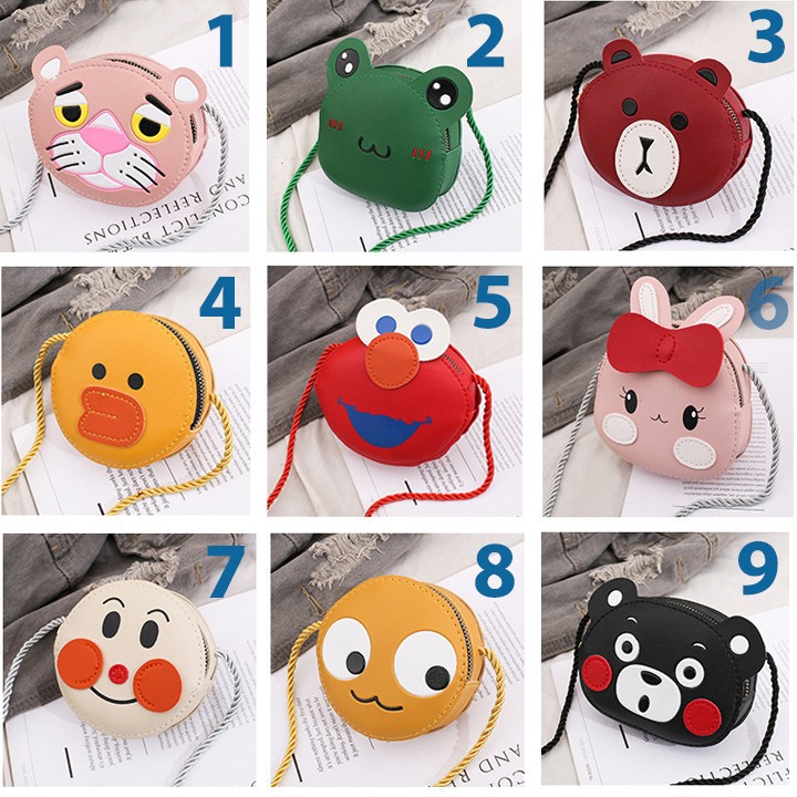 TÚI ĐEO CHÉO CHO BÉ HÌNH THÚ SIÊU CUTE
