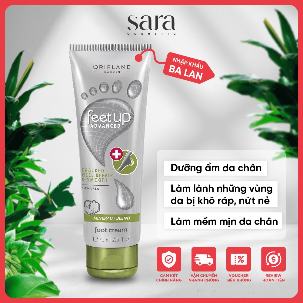Kem dưỡng da chân - feet up advanced cracked heel repair & smooth foot cream.