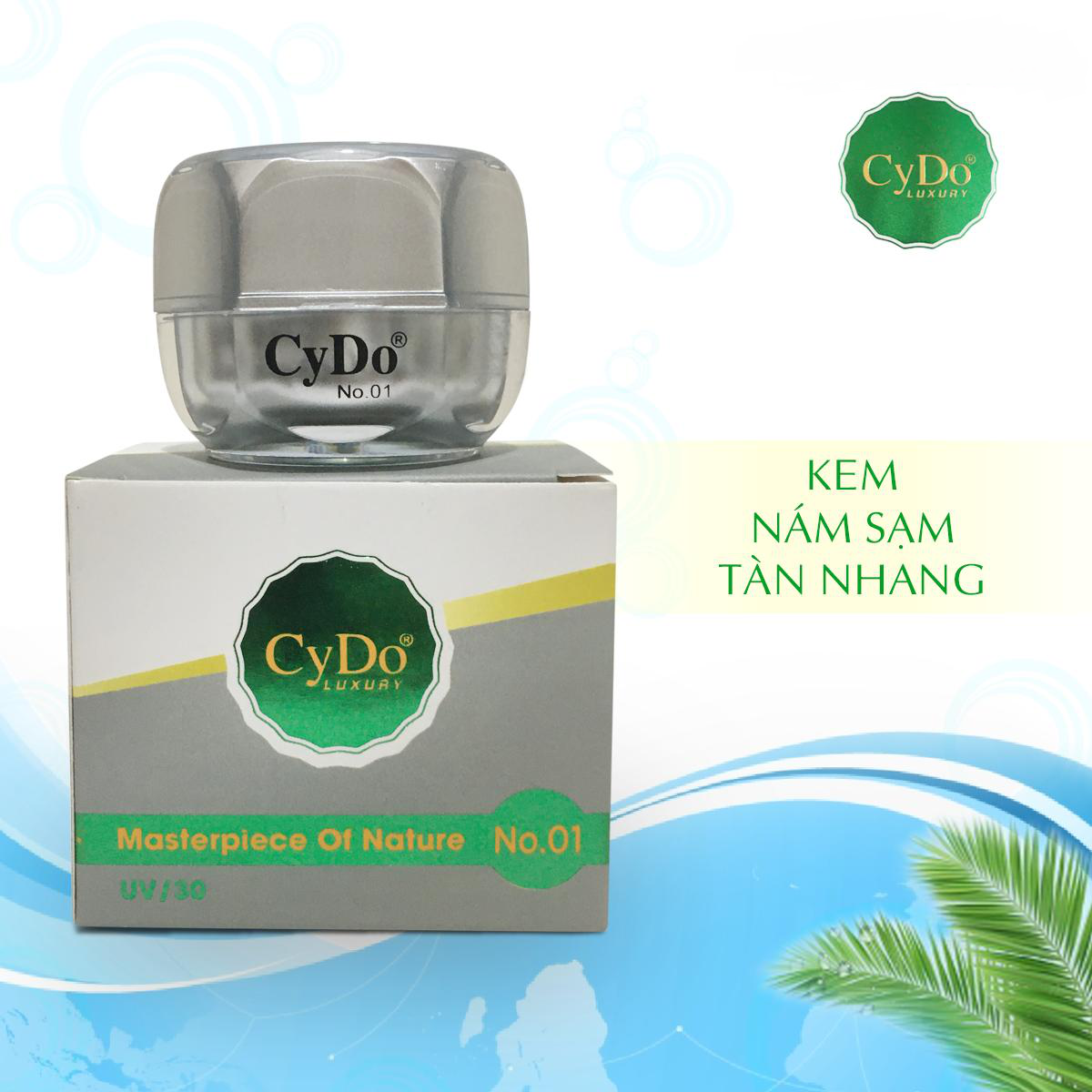 Kem nám sạm - tàn nhang CyDo Luxury 12g