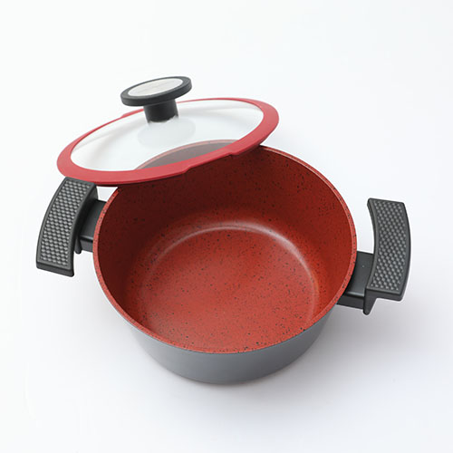 Nồi sâu chống dính bếp từ deChef Neoflam Hàn Quốc 24cm, sử dụng lớp chống dính Ceramic, an toàn khi sử dụng, thân thiện môi trường. Sản phẩm bảo hành 12 tháng