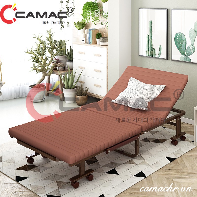 Giường gấp gọn hàn quốc camac cao cấp bảo hành 24 tháng giường gấp gọn đa năng tiện lợi 2019