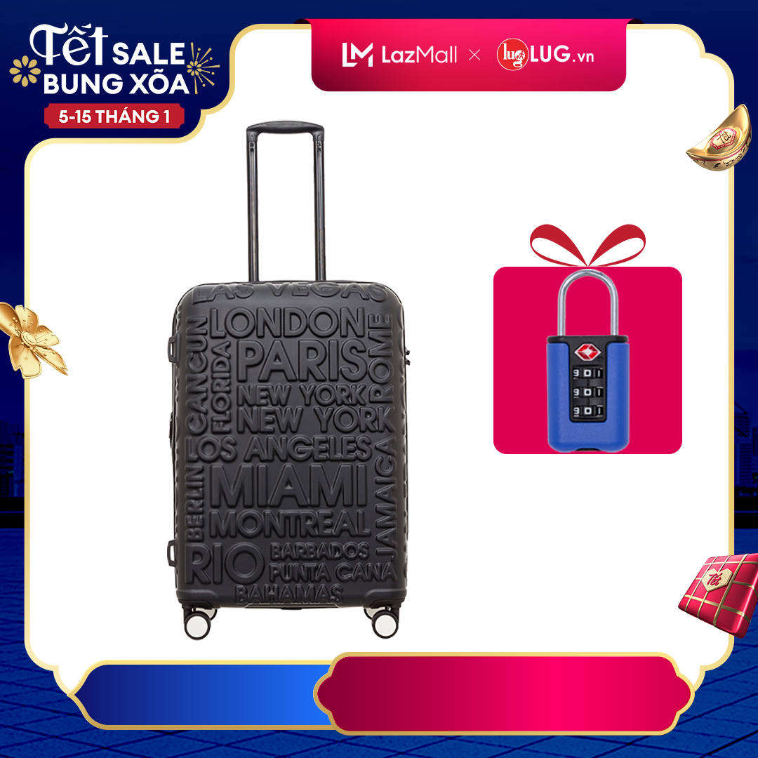 Vali kéo du lịch lug thương hiệu it luggage it16-2915 : trọng lượng siêu nhẹ, ngăn mở rộng 30%