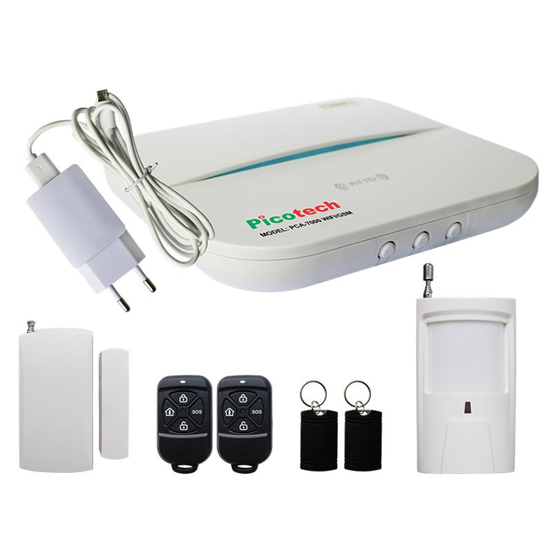 Báo động trộm không dây picotech pca-7000 wifi/gsm