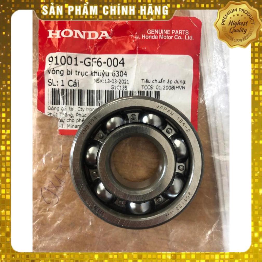 Bạc đạn trục khuỷu 6304 chính hãng honda