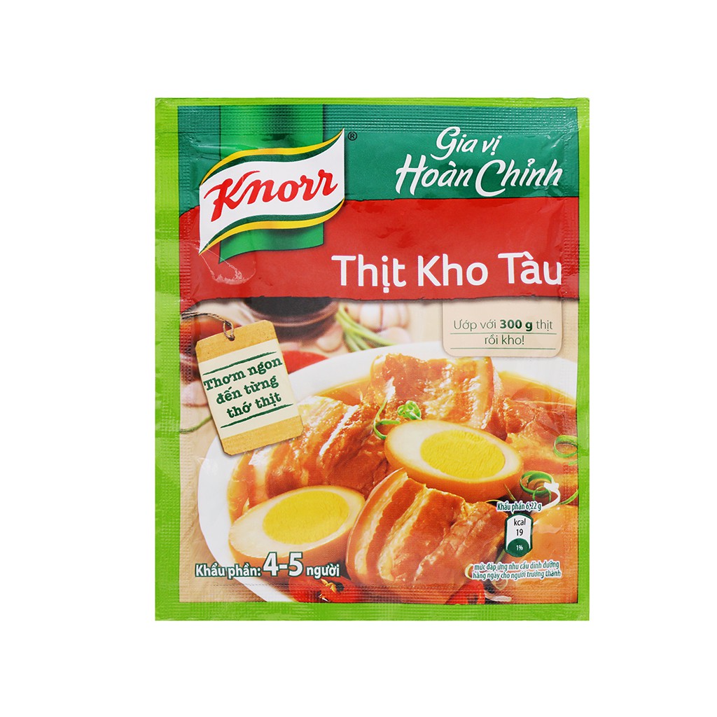 Cá kho riềng / Thịt kho tàu Knorr gói 28g