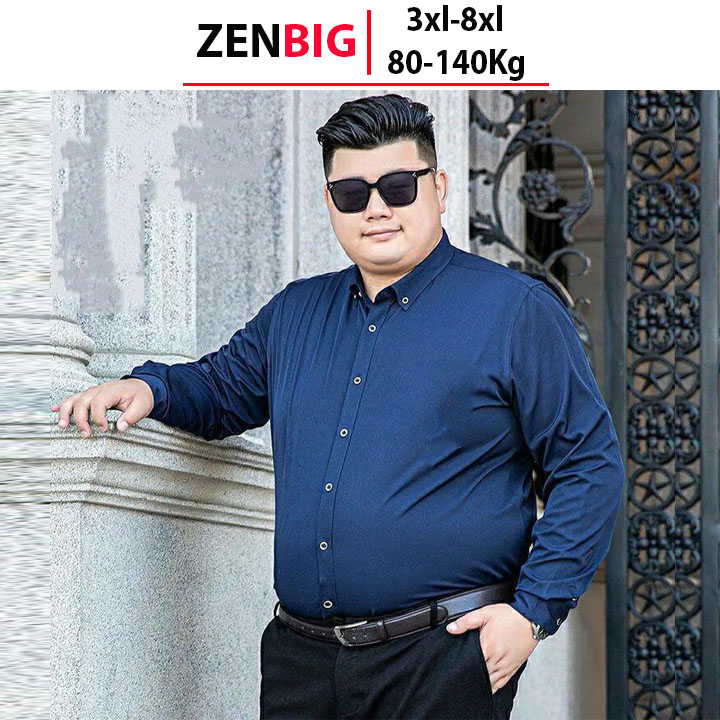 Big size men s shirts for fat people, fat people, people from 80kg - 140kg