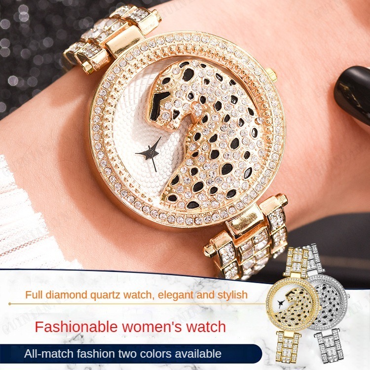 guinian Fashionable women’s watch full of diamonds Temperament women’s quartz watch