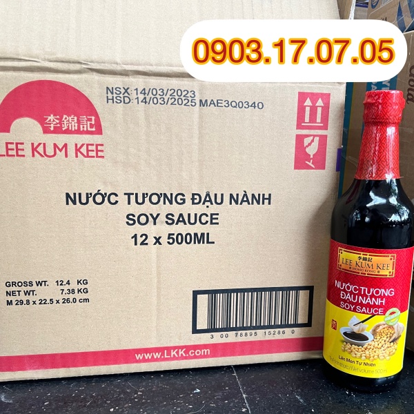 Nước tương đậu nành Lee Kum Kee