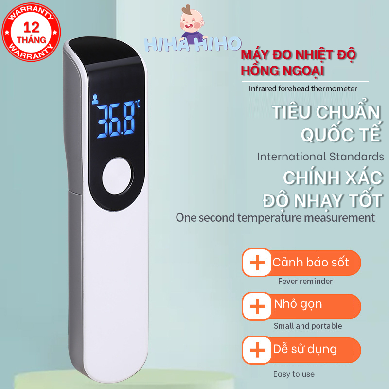 Máy đo nhiệt độ, nhiệt kế điện tử-màn hình led lớn hiển thị màu hologram tuyệt đẹp- hihahiho-nhiệt kế hồng ngoại-nhiệt kế điện tử-may do nhiệt độ-đo nhiệt độ điện tử