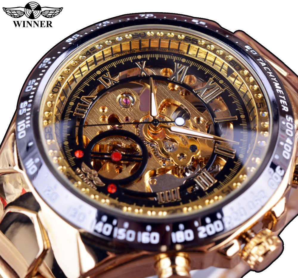 Đồng hồ cơ nam winner cao cấp chính hãng