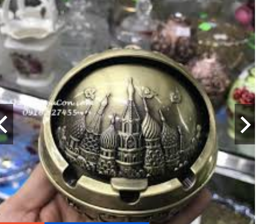 Gạt tàn Tròn Ốc bằng hợp kim