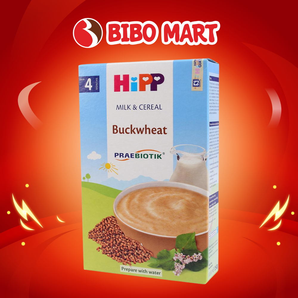 Bột Ăn Dặm Hipp Sữa Kiều Mạch 250g Từ 4 Tháng - Bibo Mart