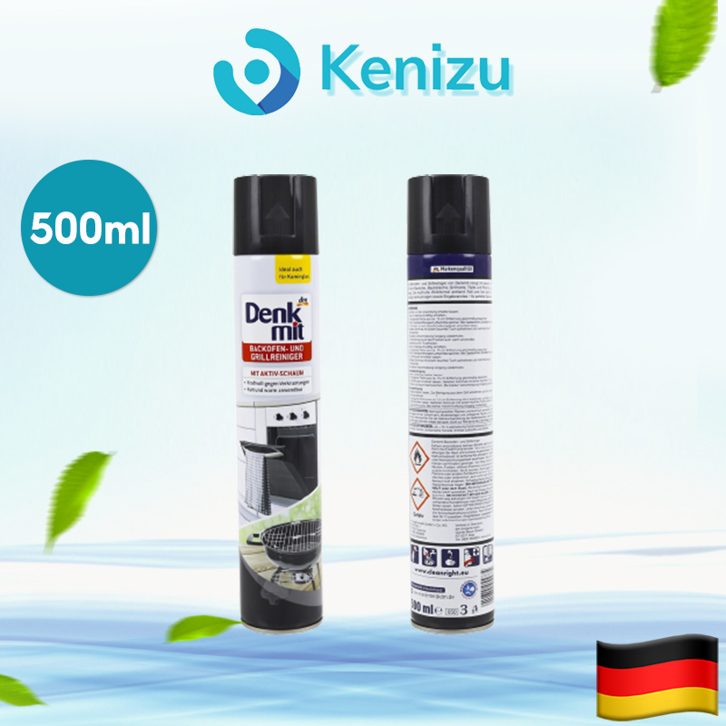 Bình xịt vệ sinh lò nướng, lò vi sóng, nồi chiên không dầu Denkmit 500ml
