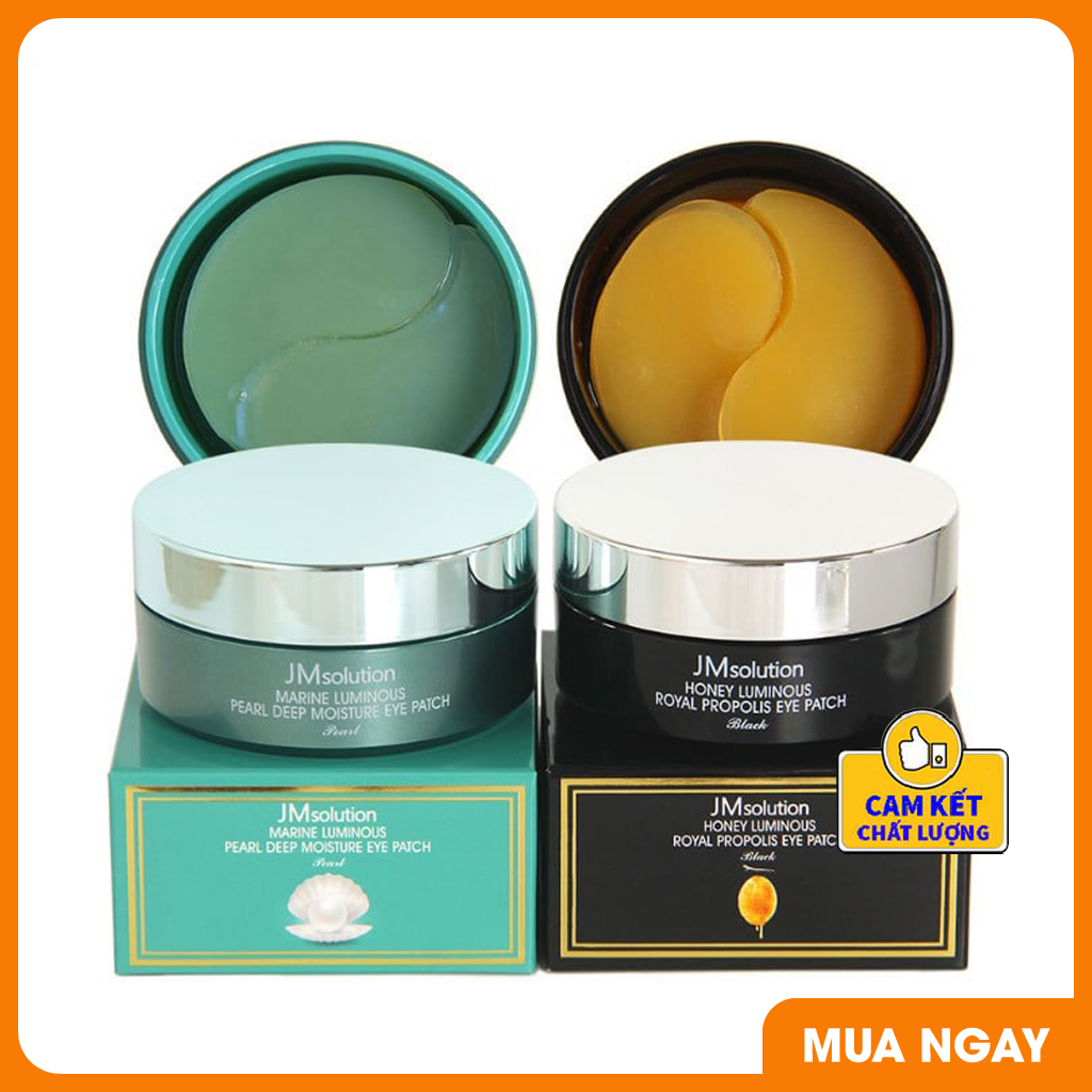Mặt nạ mắt jmsolution mật ong mờ quầng thâm, nếp nhăn hàn quốc 90g - mat na mat, maặt nạ mắt, mặt nạ hàn quốc jm solution eye patch 60 miếng - làm dịu và giúp thư giãn da vùng mắt đang mệt mỏi, giảm sưng, giảm bọng mắt