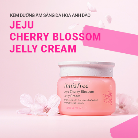Kem dưỡng ban đêm Innisfree Hoa anh đào