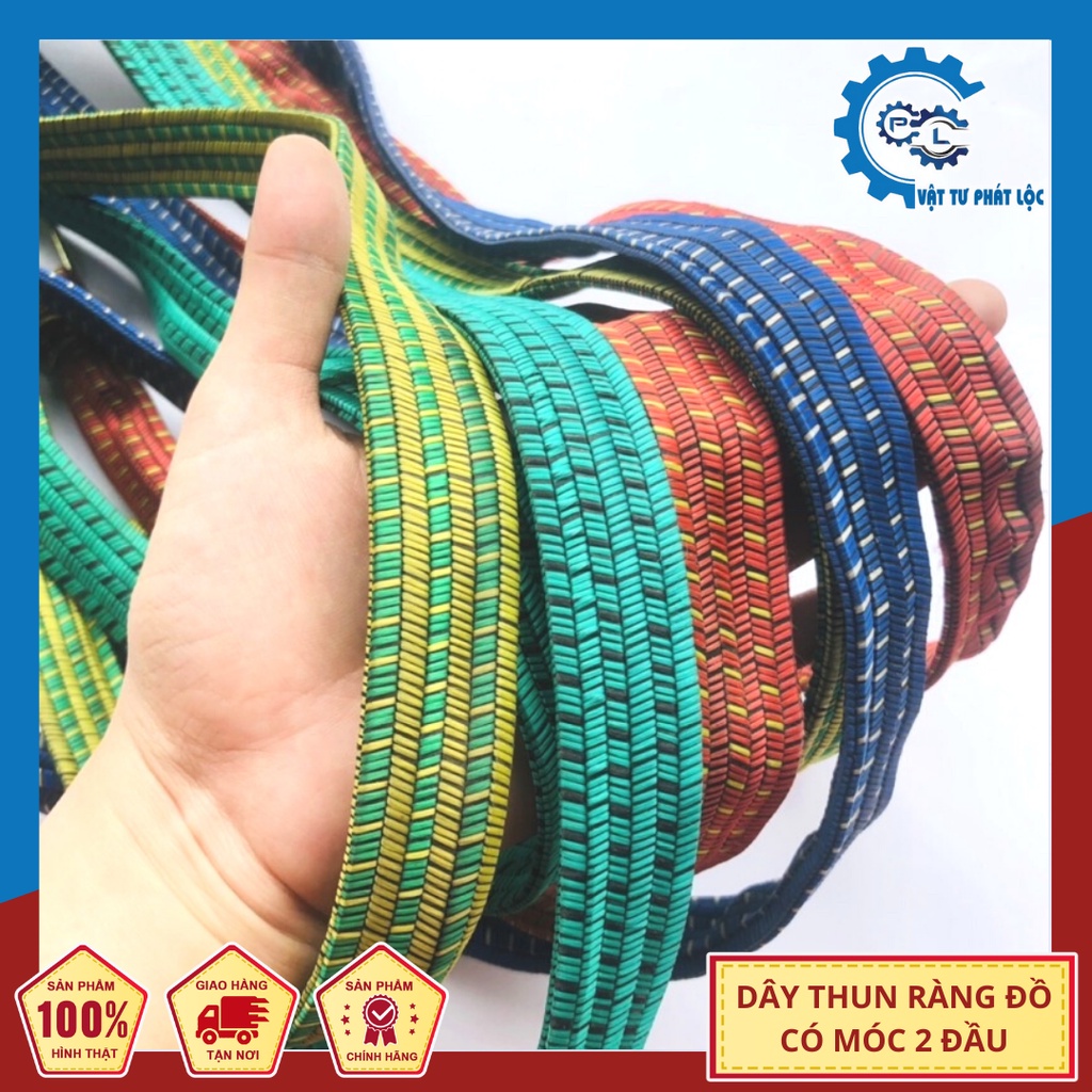 Dây ràng - Dây thun chằng đồ có móc 2 đầu