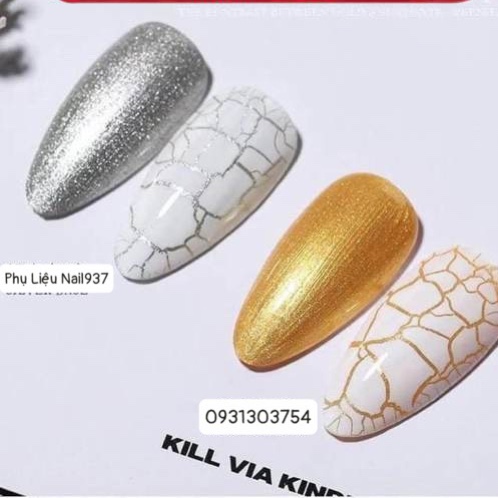 Sơn gel nứt trắng ,đen vendeeni - nail937
