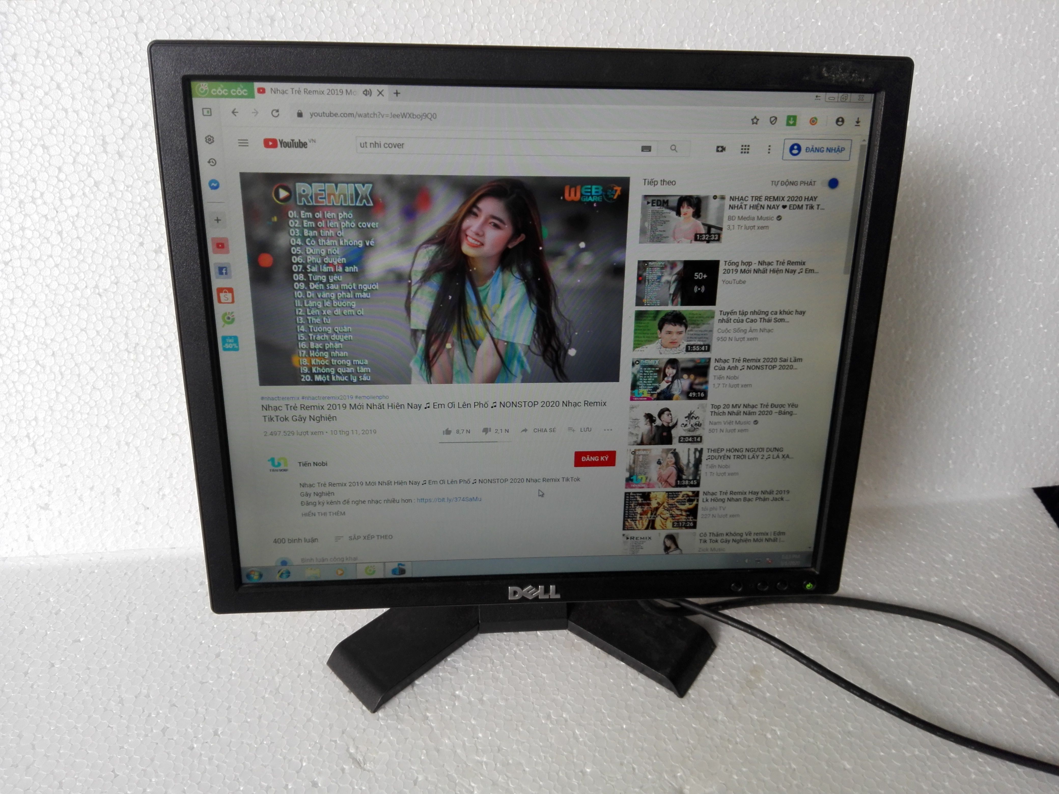 Màn hình máy tính pc dell 17in