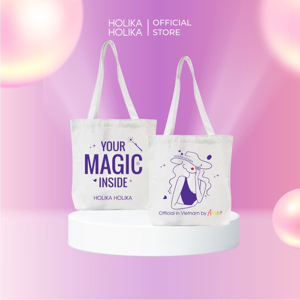 [HÀNG TẶNG KÈM - KHÔNG BÁN] Túi Vải Hokila Holika A4 Cá Tính Thời Trang Thân Thiện Môi Trường Đi Chơi đi Học đi Làm