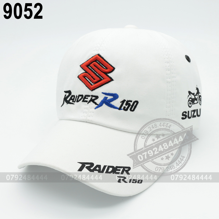 Nón raider tem xe