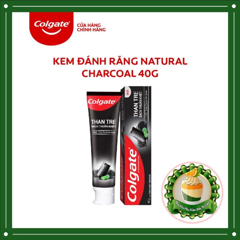 Kem đánh răng colgate than hoạt tính 40g