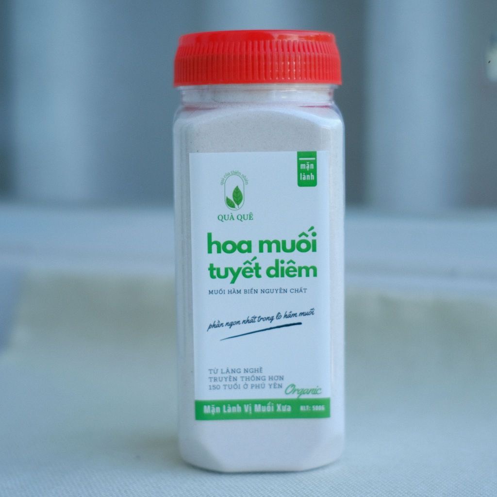 Muối Tuyết Diêm, phần ngon nhất trong lò hầm muối. Hoa muối hầm dưỡng sinh, thực dưỡng. Muối không i ốt