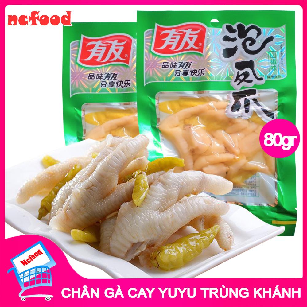 Chân Gà Cay YuYu Trùng Khánh 210G(NCFOODVN)
