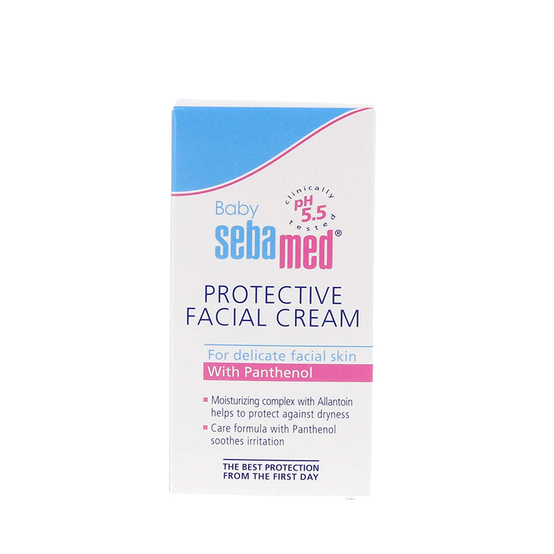 Kem bảo vệ da chàm sữa cho bé Sebamed pH5.5 Baby Protective Facial Cream 50ml