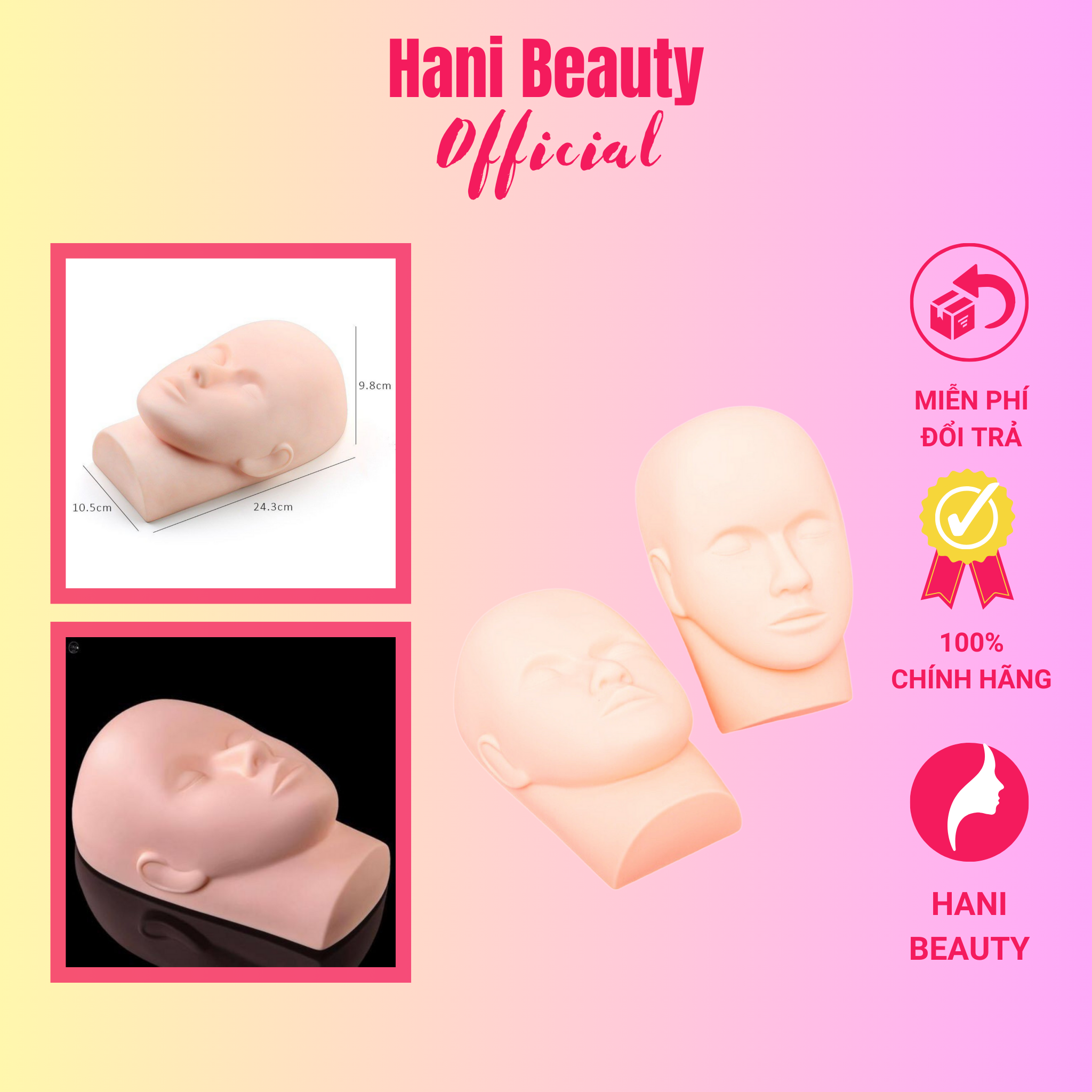 Đầu manocanh - Sản phẩm spa chất liệu tốt - Giá rẻ - Hani