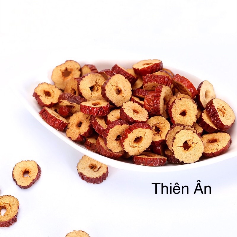 Táo đỏ Tân Cương thái lát sấy khô túi 150gr, 300gr hút chân không