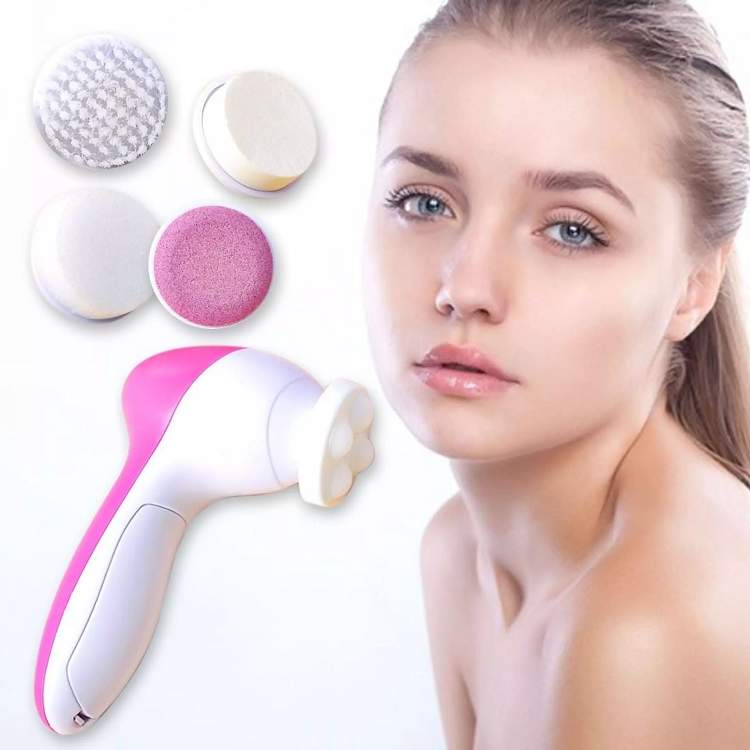 Máy rửa mặt - máy massage mặt - máy rửa mặt 5 trong 1 beauty care xf-8782 - mrm 5 in 1