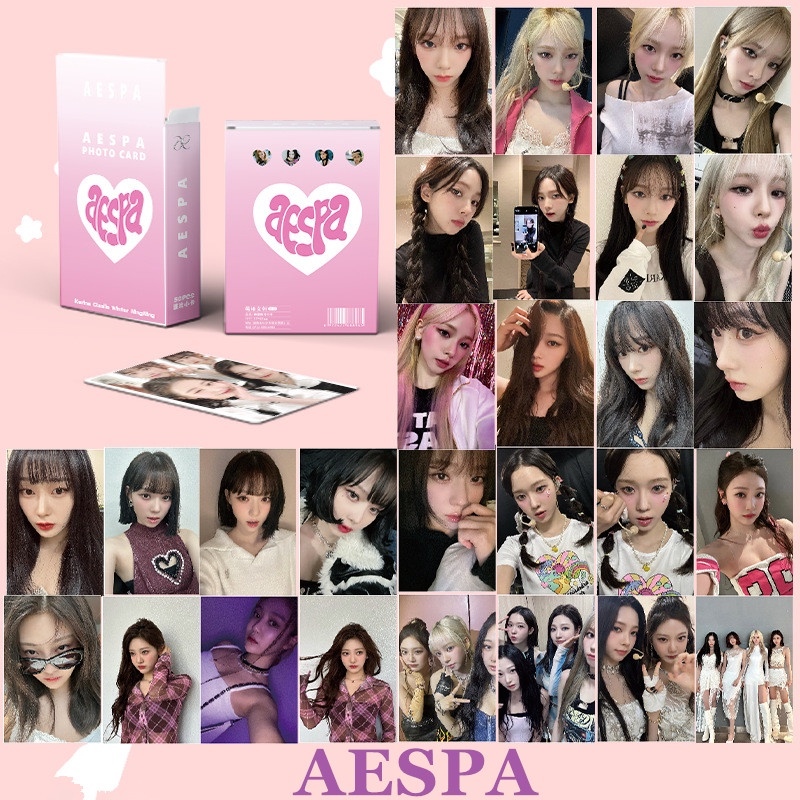 ✸ LJ6.18 Hộp 50 Tấm Ảnh Lomo Card Nhóm Nhạc Blackpink (G) Iile Vespa