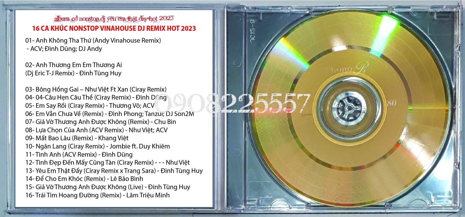 Cd nonstop dj yêu em thật đấy vinahouse remix